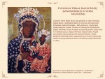 L’Icône Miraculeuse de la Sainte Vierge de Jasna Góra décorée de la robe du millenaire